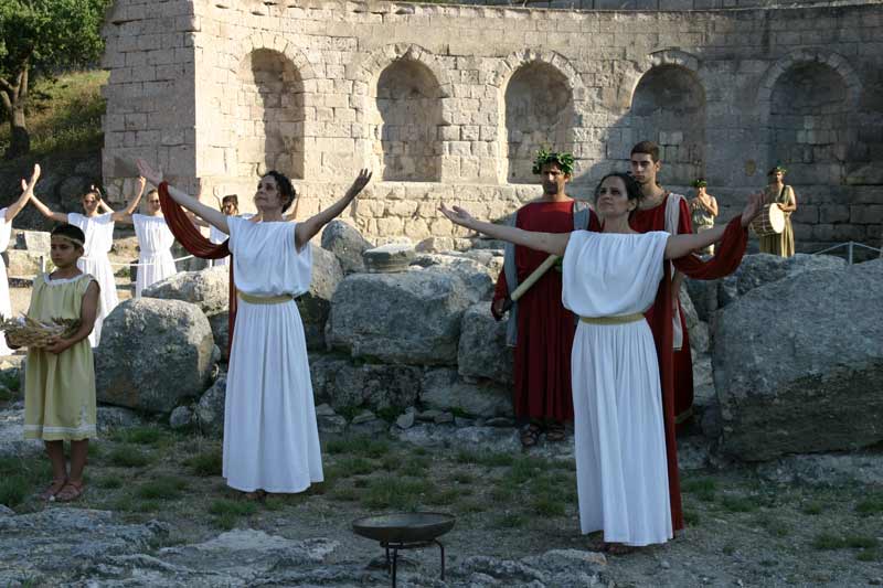 Re-enactment of the Oath of Hippocrates
