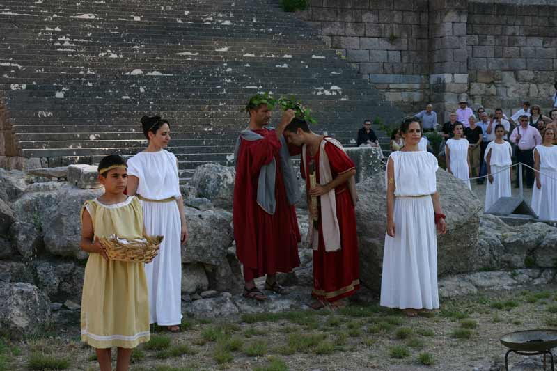 Re-enactment of the Oath of Hippocrates