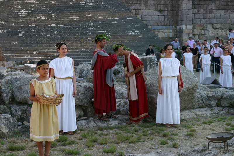 Re-enactment of the Oath of Hippocrates