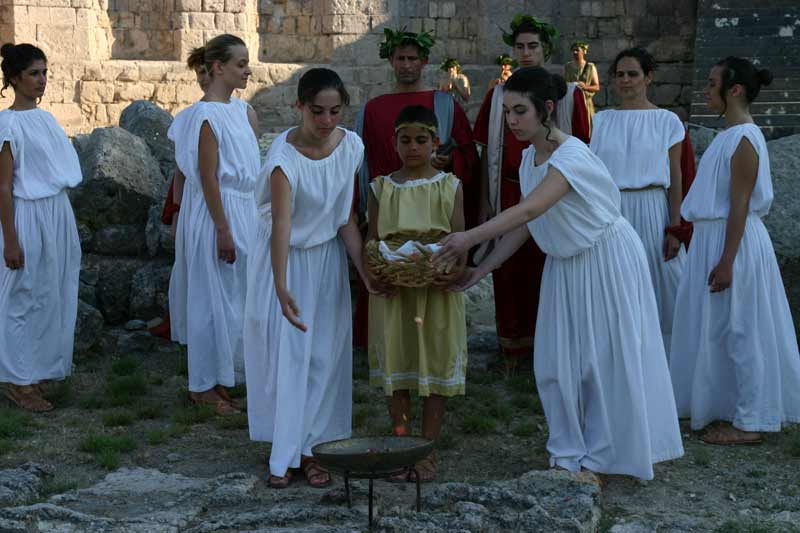 Re-enactment of the Oath of Hippocrates