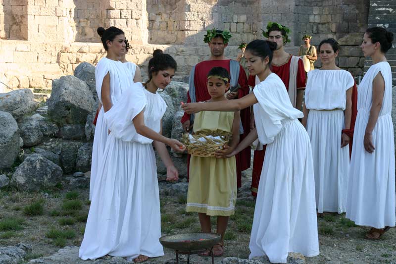 Re-enactment of the Oath of Hippocrates