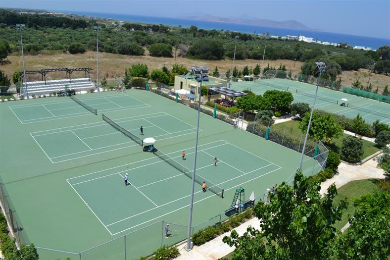 Tennis Playing.