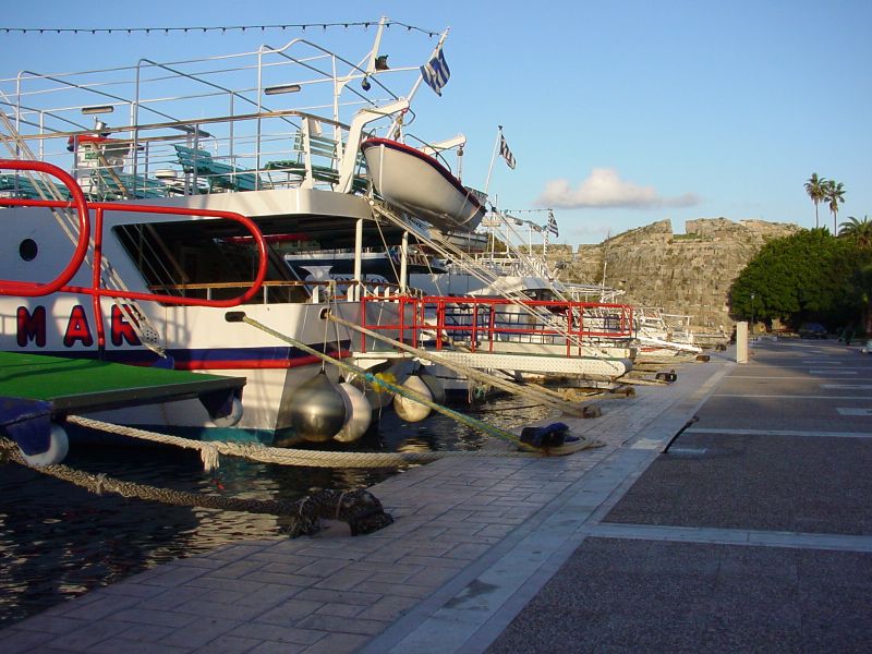 Kos - The Harbour.