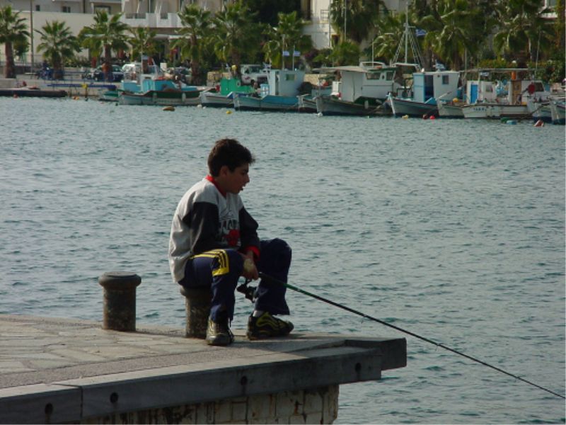 Kos - The Harbour.