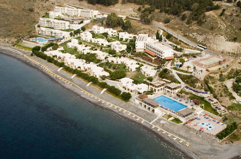 Dimitra Beach Hotel - Bird View of the Hotel