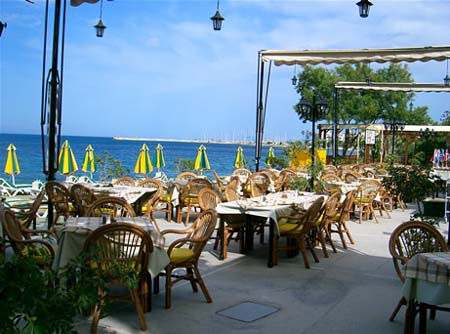 Avra Restaurant.